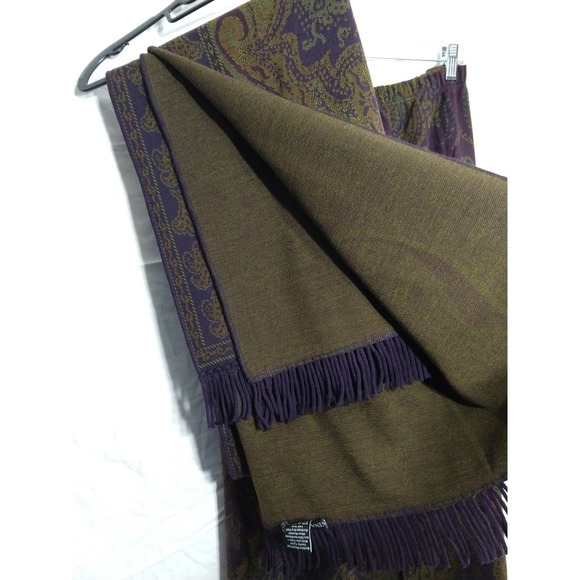 Nina Leonard Vintage Two-Piece Skirt Scarf Set - Picture 4 of 14